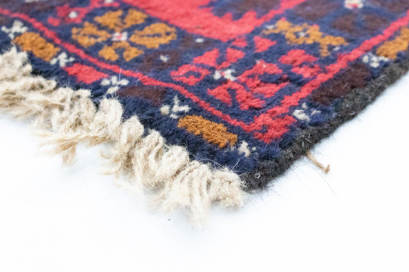 Belutsch Rug - 126 x 73 cm - red