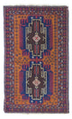 Belutsch Rug - 139 x 80 cm - orange