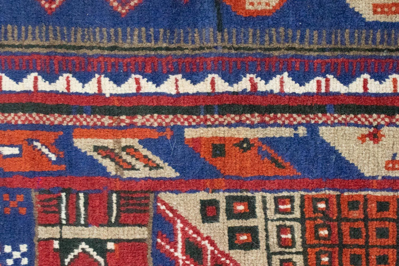 Belutsch Rug - 150 x 91 cm - multicolored