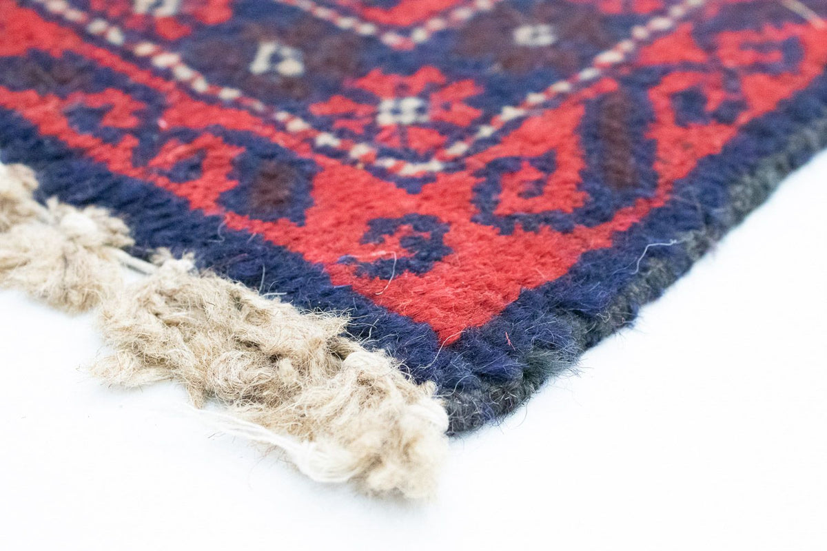 Belutsch Rug - 125 x 74 cm - red