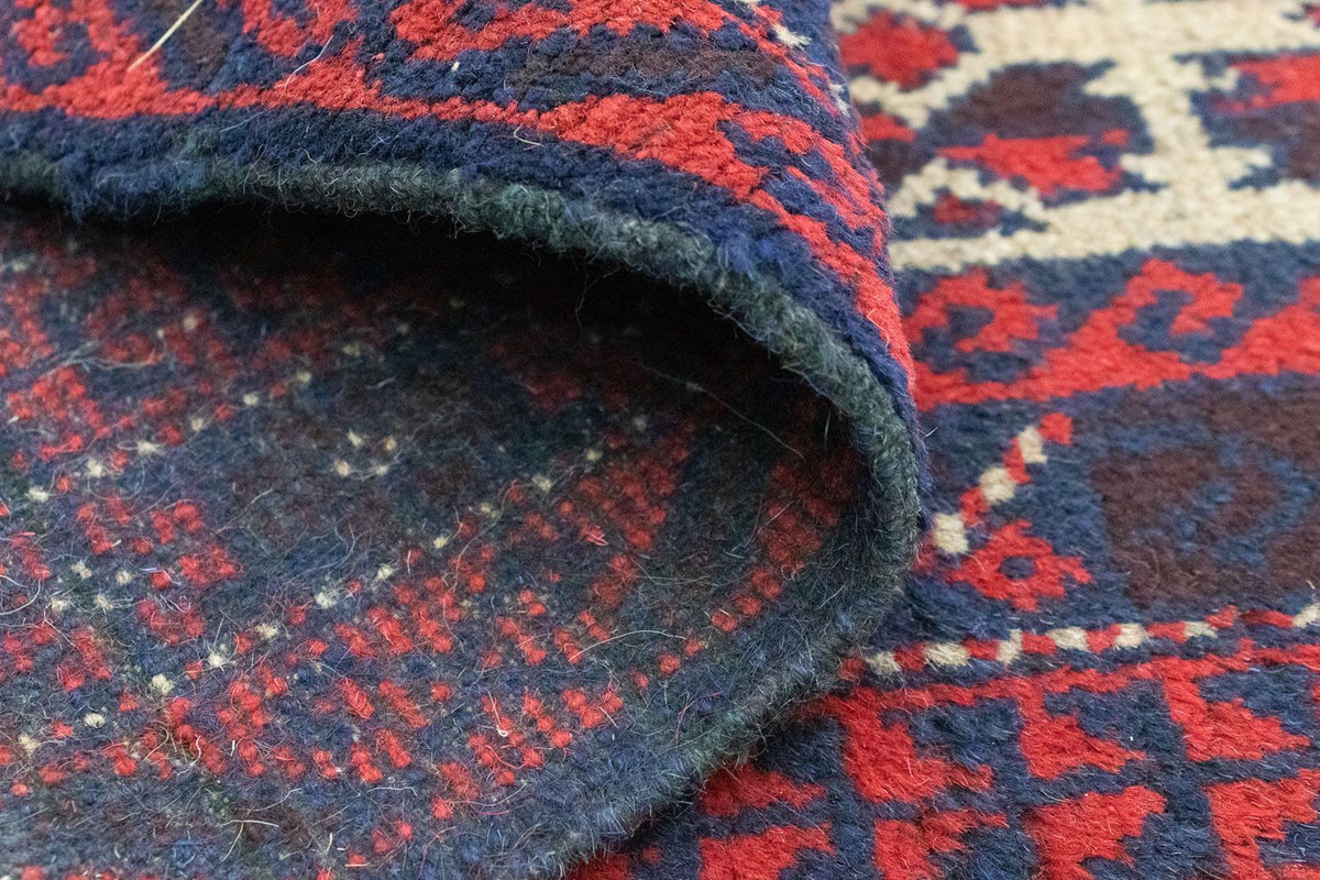 Belutsch Rug - 125 x 74 cm - red