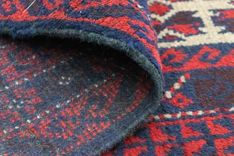 Belutsch Rug - 125 x 74 cm - red