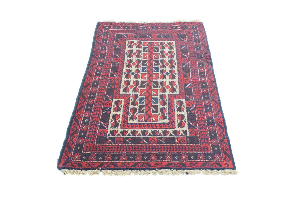 Belutsch Rug - 125 x 74 cm - red