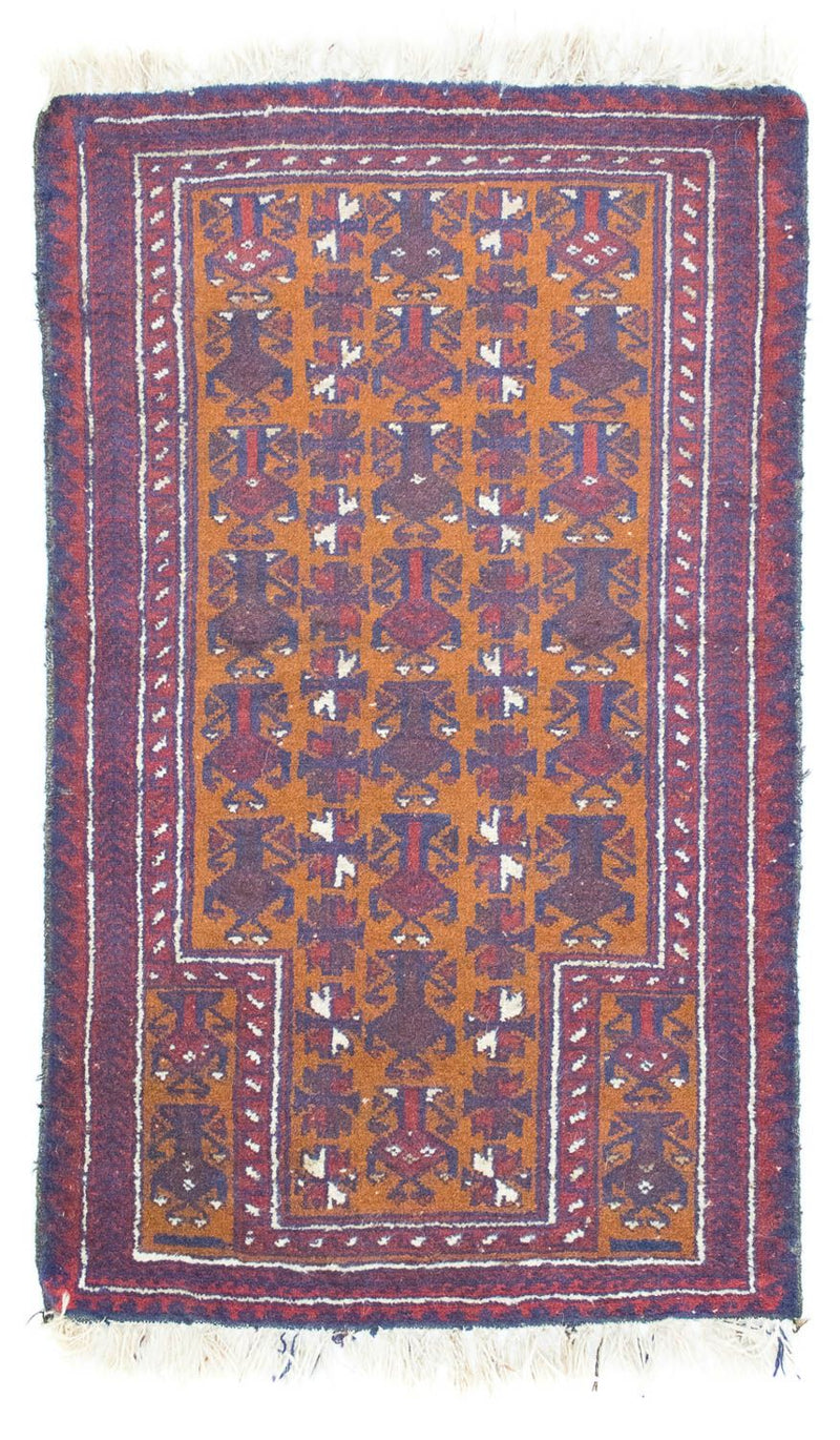 Belutsch Rug - 138 x 85 cm - orange
