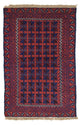 Belutsch Rug - 137 x 84 cm - blue