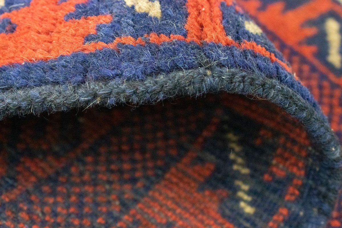 Belutsch Rug - 137 x 84 cm - blue