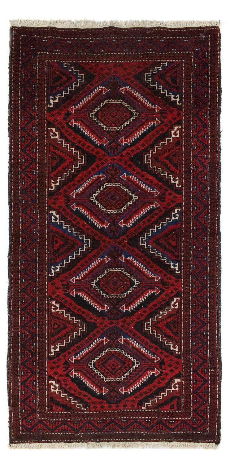 Belutsch Rug - 167 x 100 cm - red