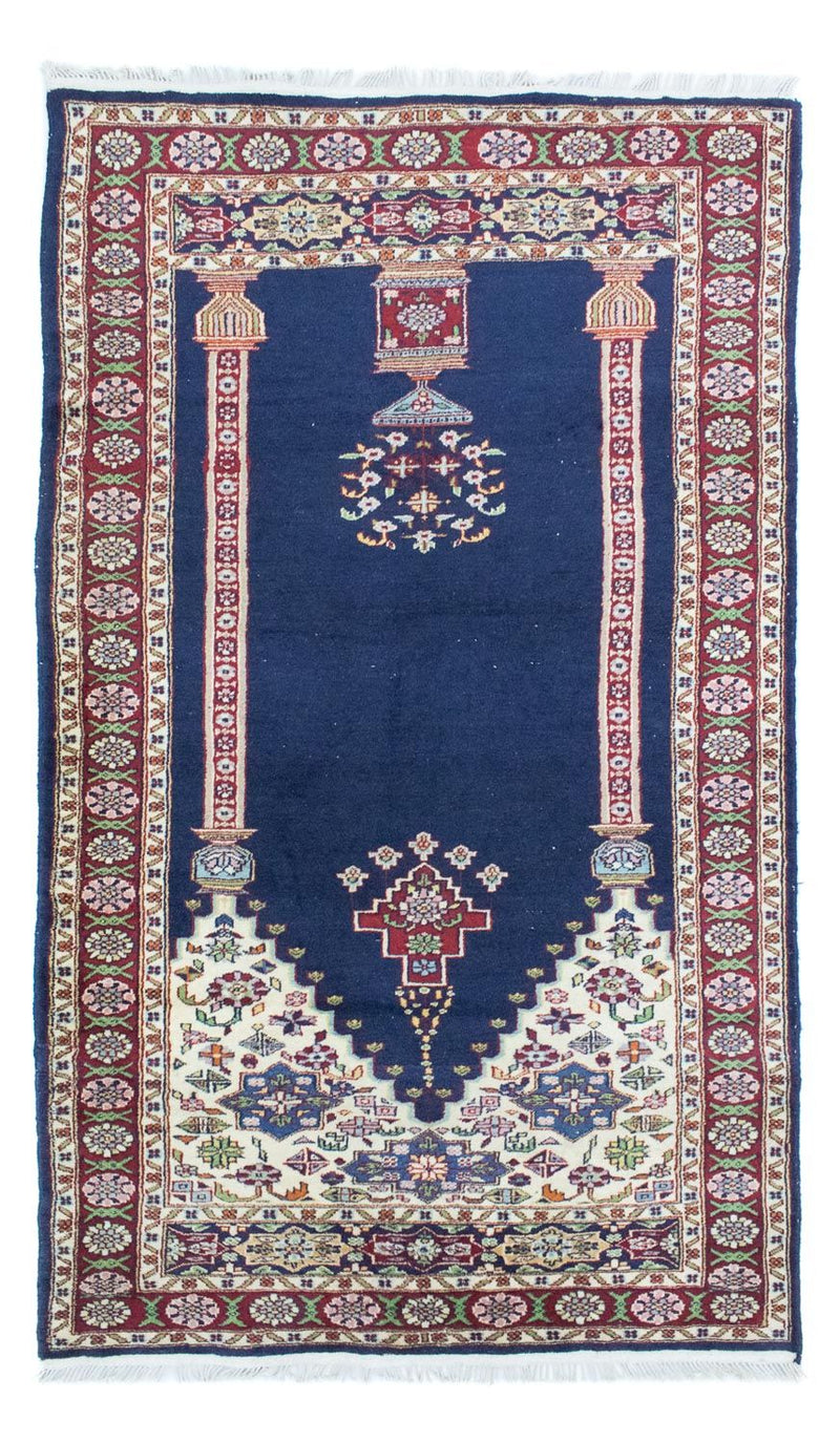 Turkaman Rug - 167 x 100 cm - blue