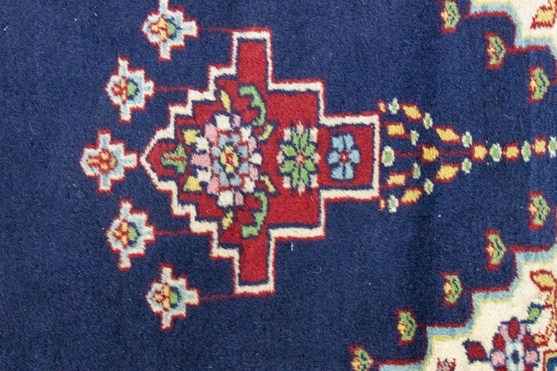 Turkaman Rug - 167 x 100 cm - blue