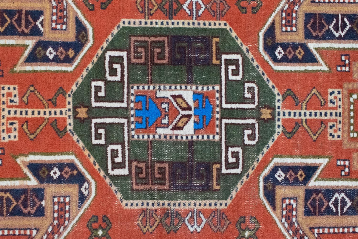 Turkaman Rug - 160 x 125 cm - orange