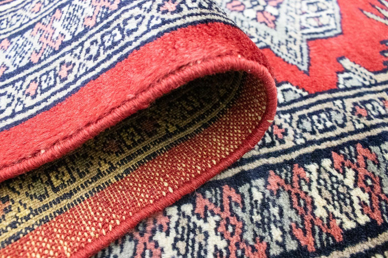 Runner Pakistani Rug - 160 x 50 cm - red