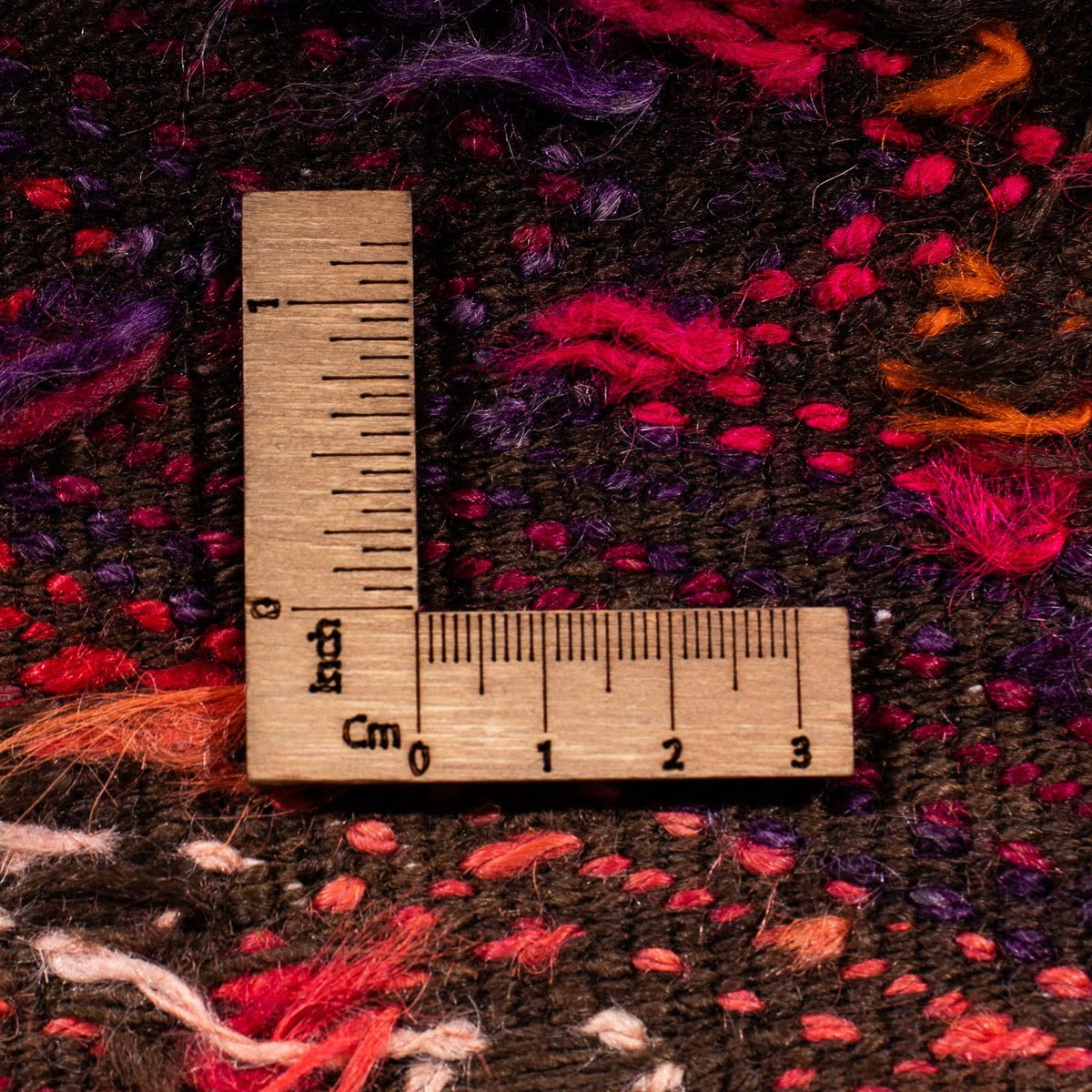 Runner Kelim Rug - Old - 380 x 70 cm - multicolored