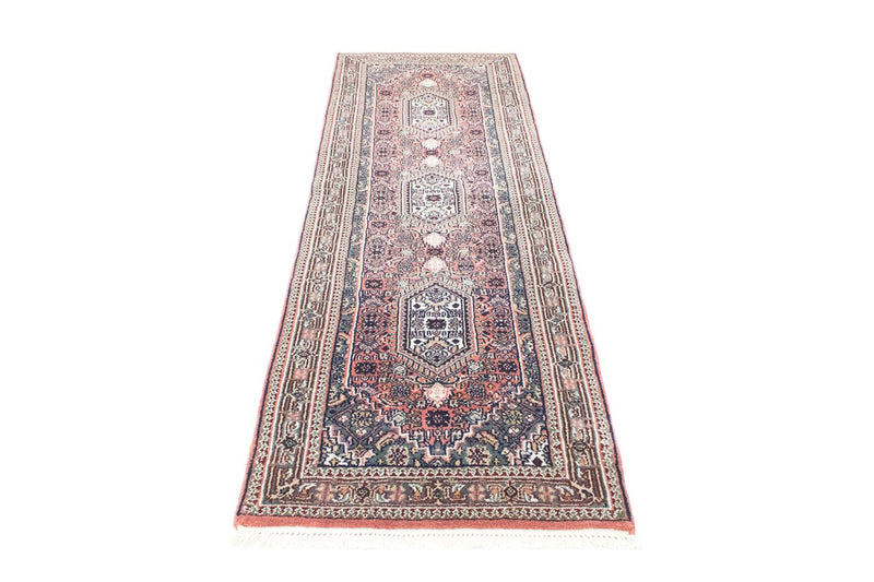 Runner Oriental Rug - 200 x 68 cm - rose