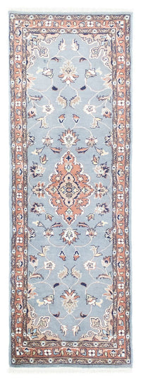 Runner Oriental Rug - 187 x 63 cm - light blue
