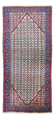 Perser Rug - Nomadic - 197 x 93 cm - blue
