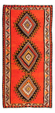 Kilim Old/Antique Rug 275x140cm