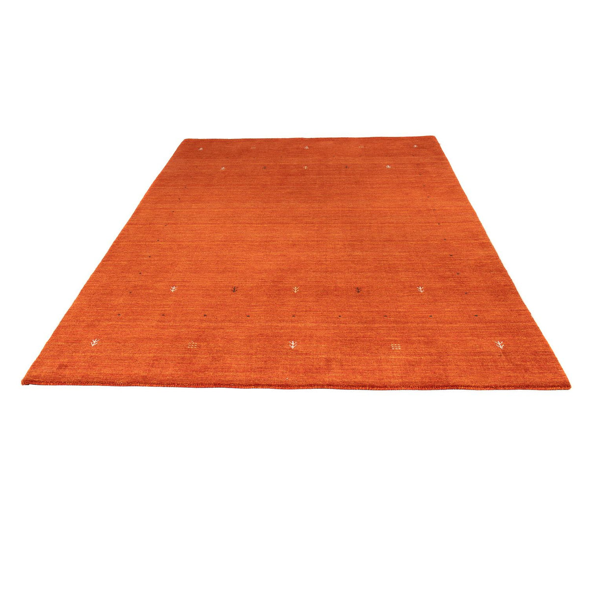 Gabbeh Rug - Loribaft Softy - 243 x 171 cm - dark red