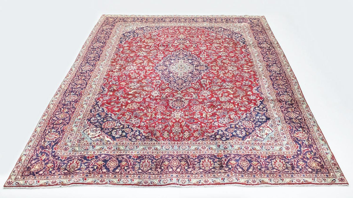 Perser Rug - Keshan - 367 x 282 cm - red