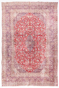 Perser Rug - Keshan - 382 x 243 cm - red