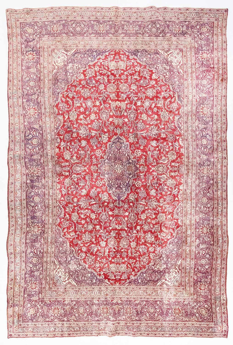 Perser Rug - Keshan - 382 x 243 cm - red