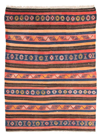 Kelim Rug - Old - 220 x 155 cm - multicolored