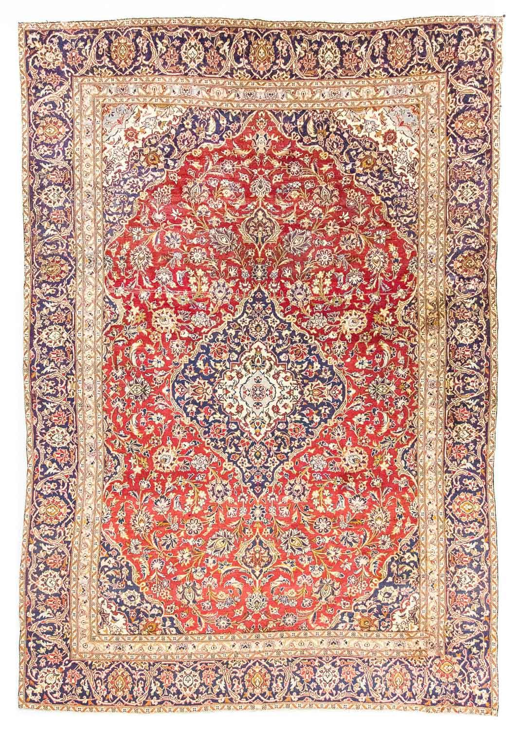 Perser Rug - Keshan - 385 x 260 cm - red