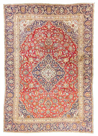 Perser Rug - Keshan - 385 x 260 cm - red