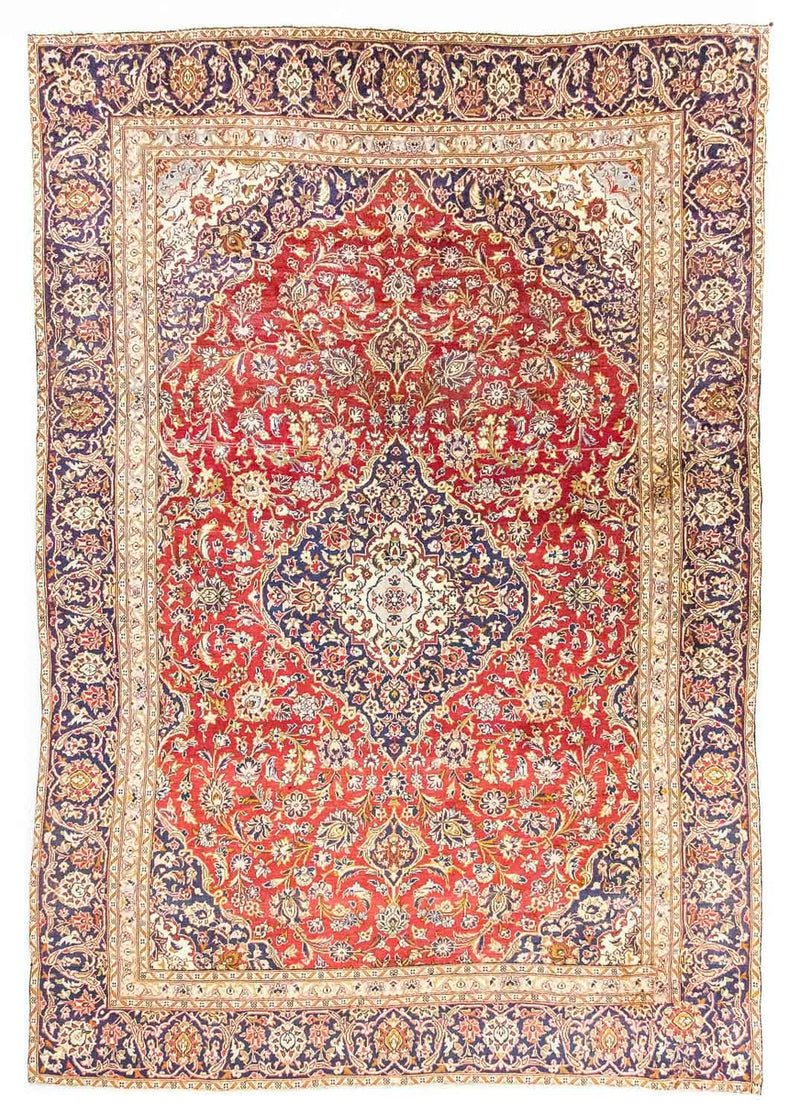 Perser Rug - Keshan - 385 x 260 cm - red