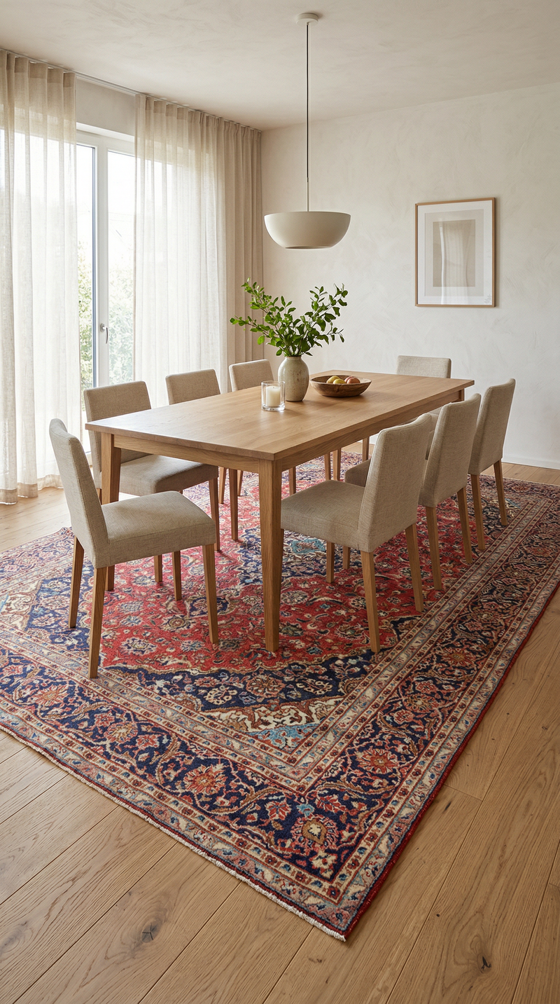 Kashan Rug 410x274cm - Persian Rugs