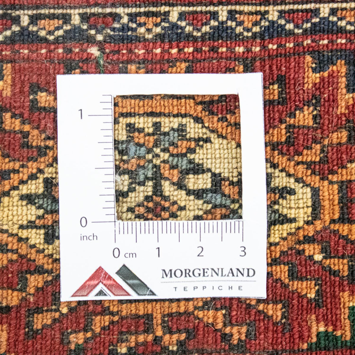 Afghan Rug - Bukhara - 285 x 226 cm - red
