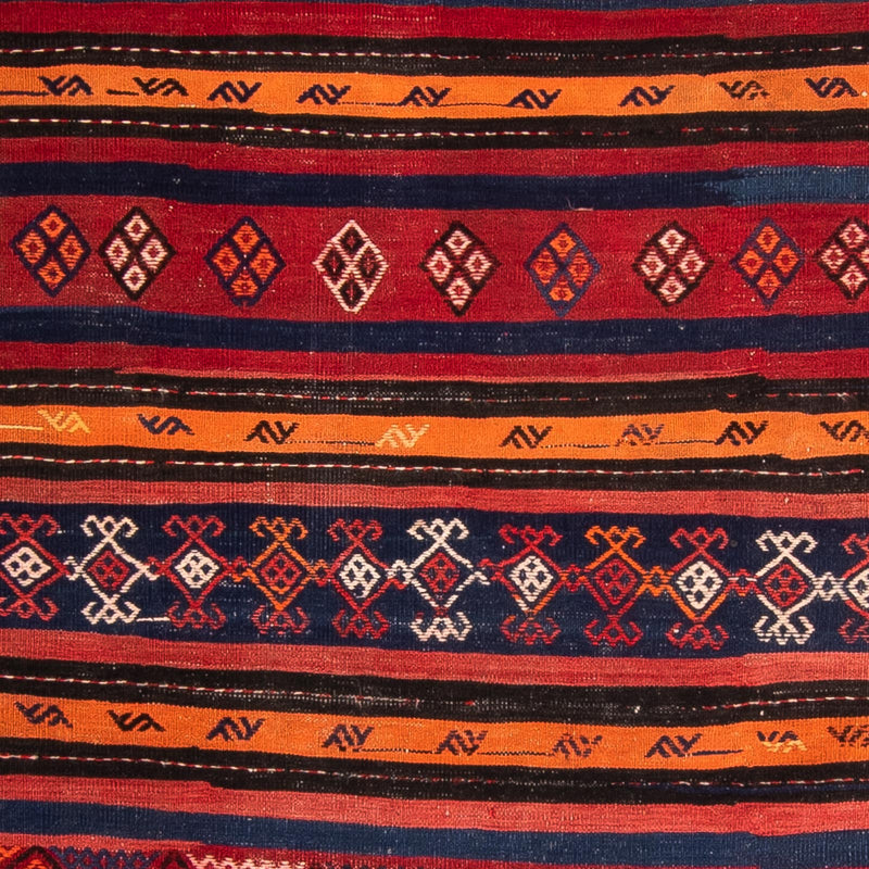 Runner Kelim Rug - Old - 325 x 130 cm - multicolored