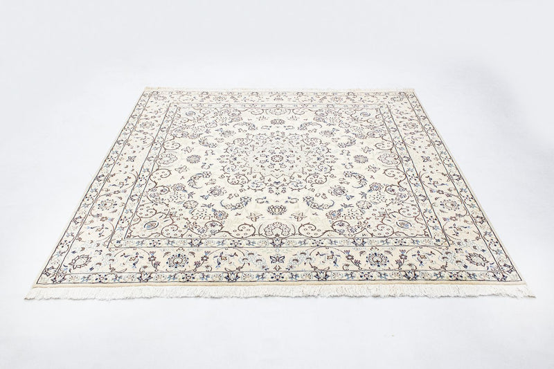 Perser Rug - Nain - Royal square  - 200 x 193 cm - beige
