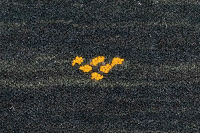 Runner Gabbeh Rug - Softy - 184 x 62 cm - green