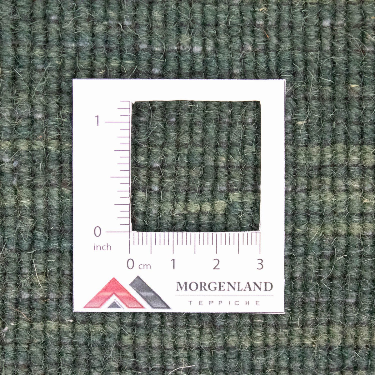 Runner Gabbeh Rug - Softy - 184 x 62 cm - green