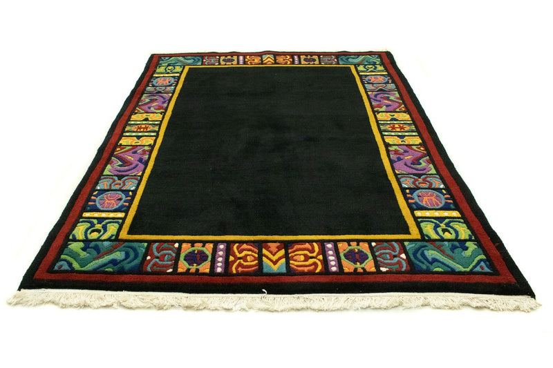 Chinese Rug - 238 x 178 cm - black