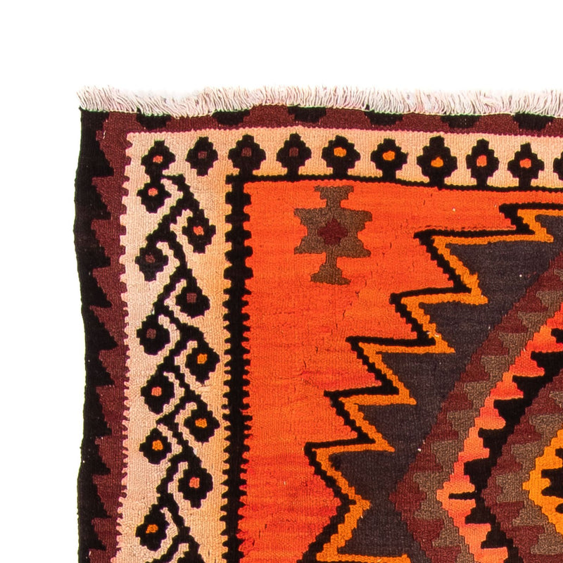 Runner Kelim Rug - Old - 265 x 145 cm - multicolored