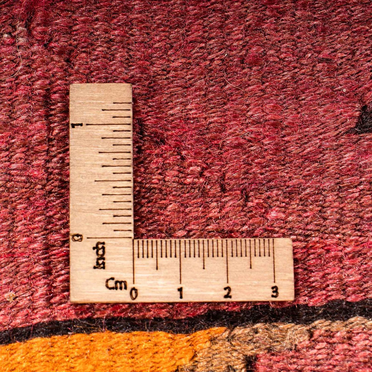 Runner Kelim Rug - Old - 375 x 130 cm - multicolored