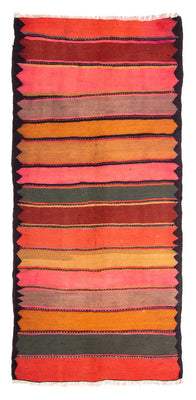 Runner Kelim Rug - Old - 290 x 155 cm - multicolored