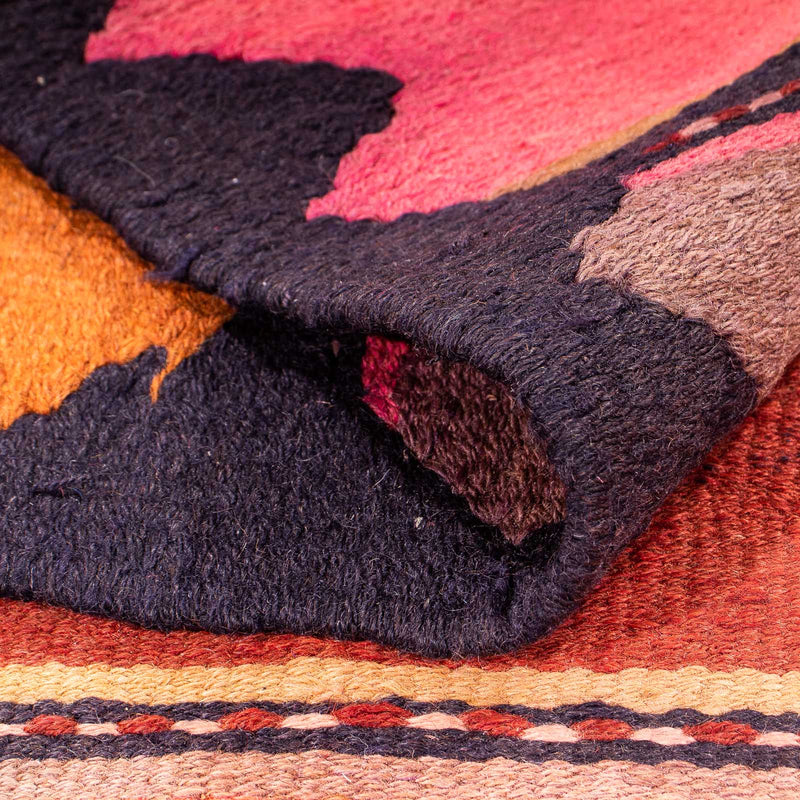 Runner Kelim Rug - Old - 290 x 155 cm - multicolored