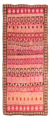 Runner Kelim Rug - Old - 390 x 178 cm - multicolored
