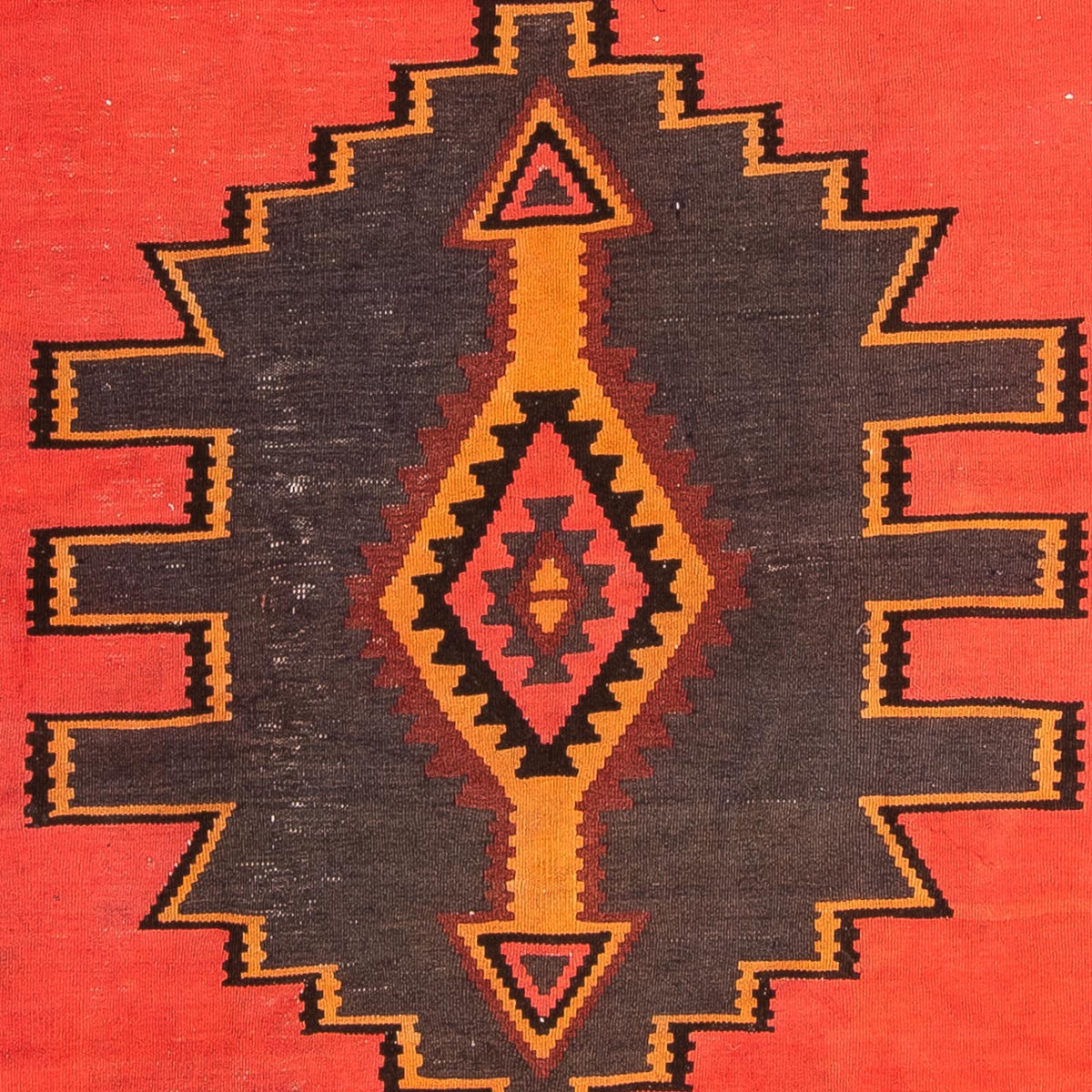 Runner Kelim Rug - Old - 290 x 150 cm - multicolored