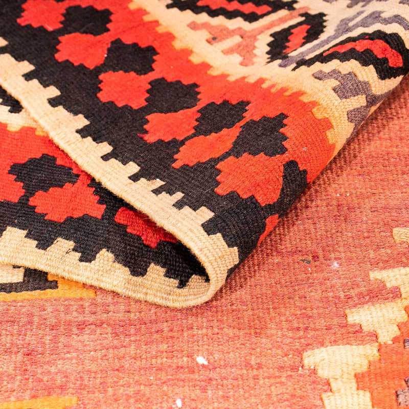 Runner Kelim Rug - Old - 300 x 150 cm - multicolored