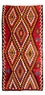 Kelim Rug - Old - 320 x 162 cm - multicolored