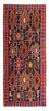Runner Kelim Rug - Old - 300 x 135 cm - multicolored