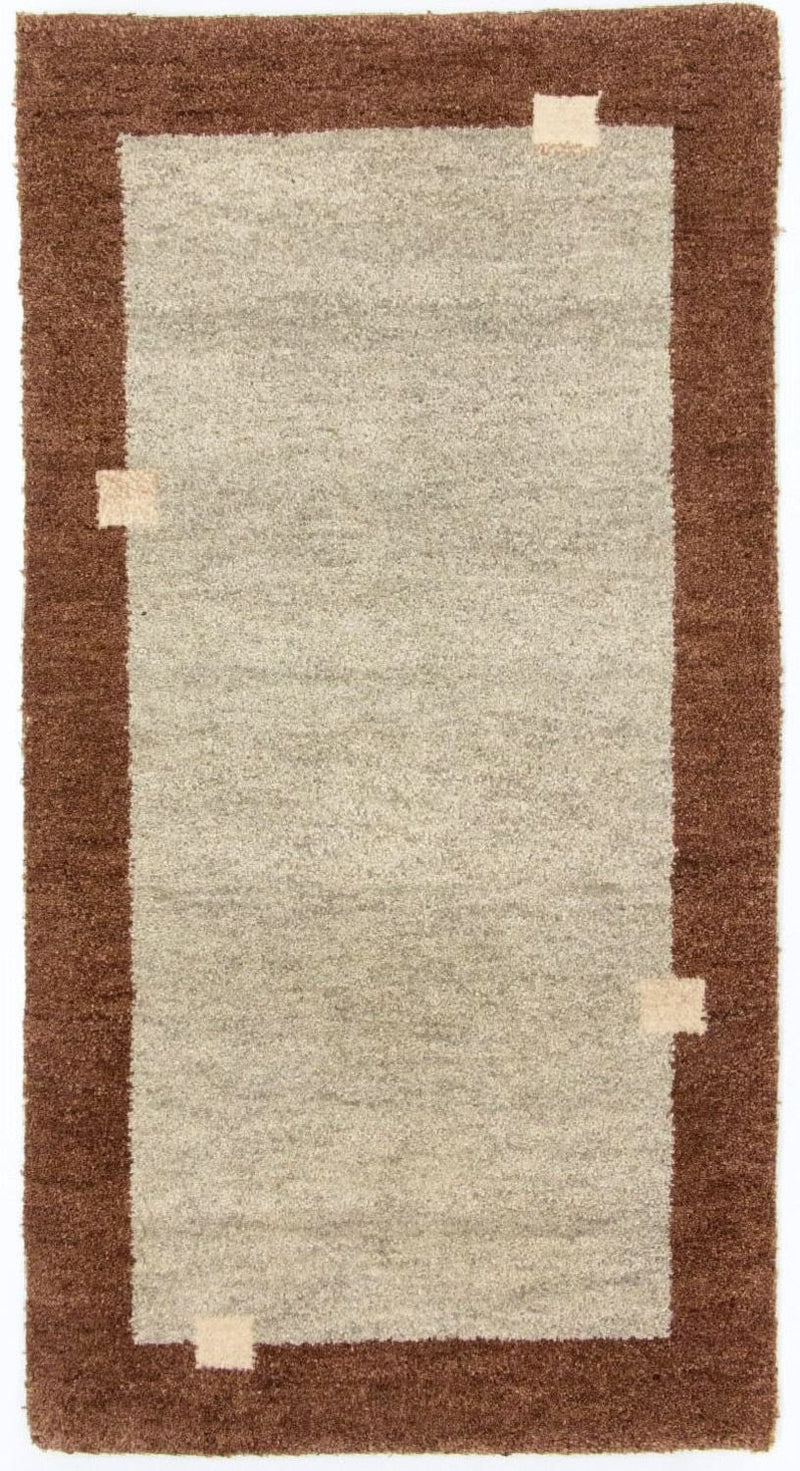 Gabbeh Rug - Indus - 135 x 72 cm - beige