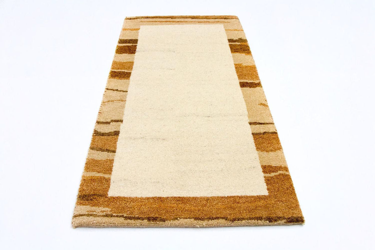 Gabbeh Rug - Indus - 142 x 72 cm - beige