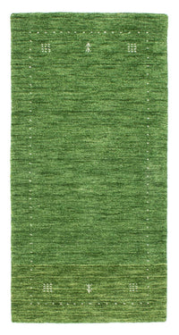 Gabbeh Rug - Softy - 143 x 72 cm - green