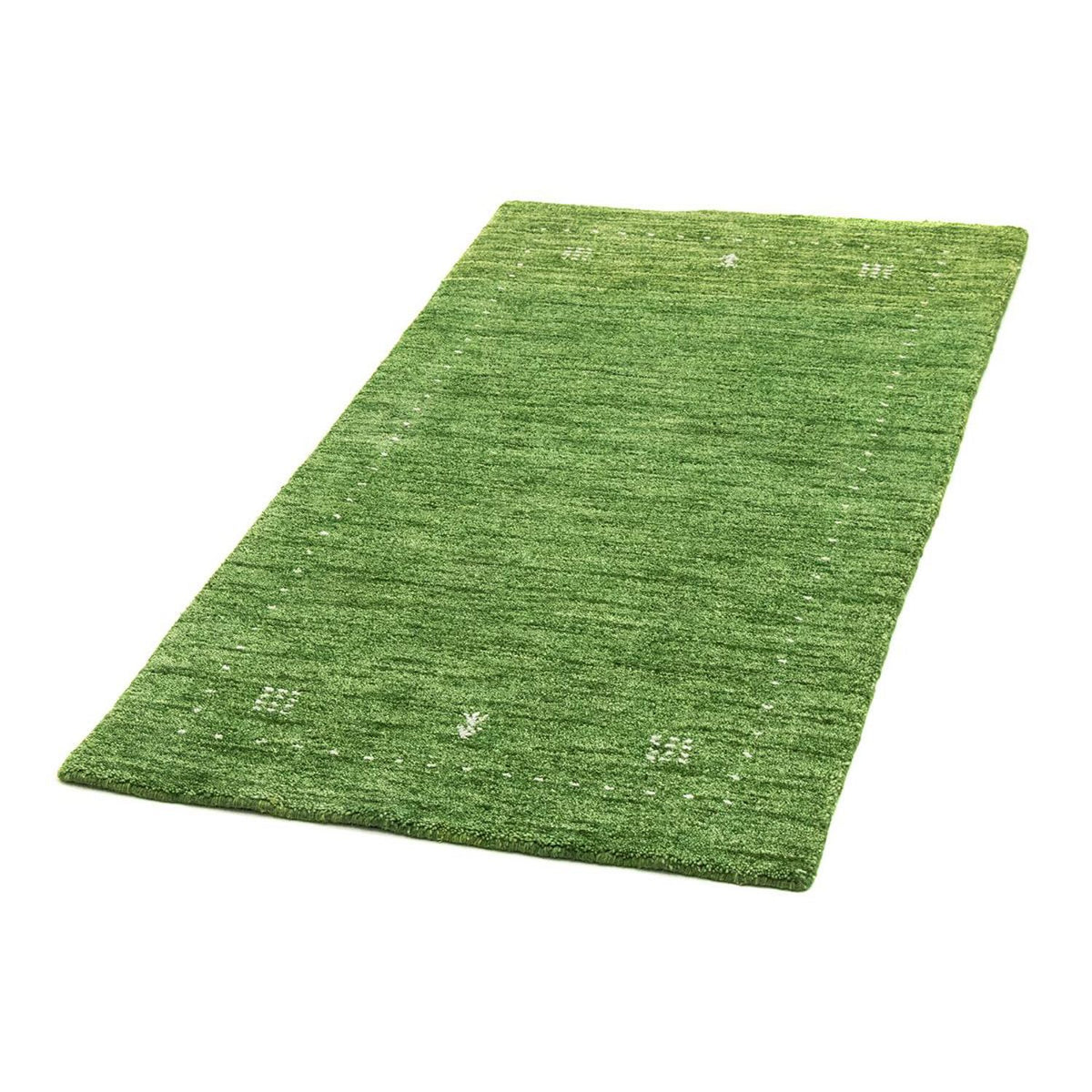 Gabbeh Rug - Softy - 143 x 72 cm - green