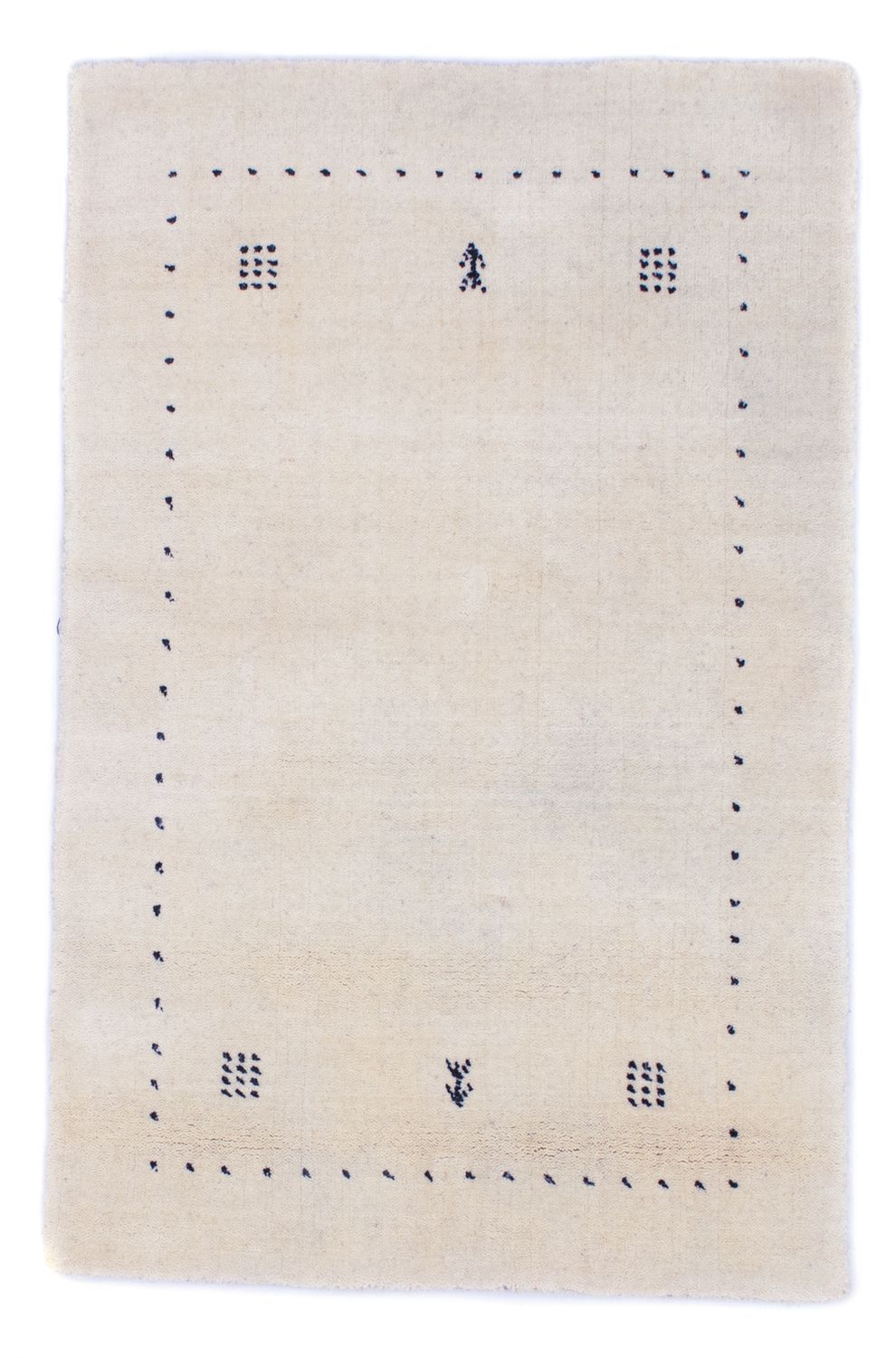 Gabbeh Rug - Softy - 90 x 60 cm - natural white