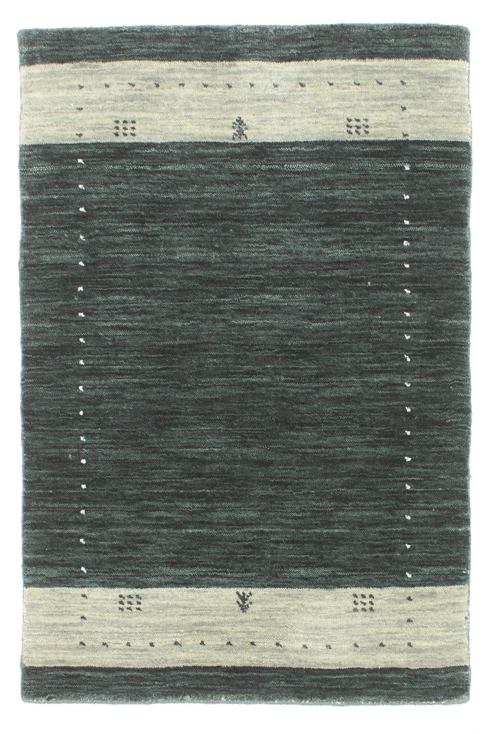 Gabbeh Rug - Softy - 93 x 64 cm - anthracite